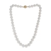 Thumbnail Image 2 of Cultured Pearl Strand Necklace 9-11mm 14K Yellow Gold 18"