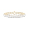 Thumbnail Image 1 of KAY Lab-Grown Diamonds Tennis Bracelet 12 ct tw 10K Yellow Gold 7"