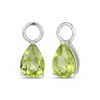 Thumbnail Image 1 of Pear-Shaped Peridot Earring Charms Sterling Silver