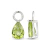 Thumbnail Image 3 of Pear-Shaped Peridot Earring Charms Sterling Silver