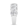 Thumbnail Image 2 of Adore Lab-Grown Diamonds Oval-Cut Seven-Stone Anniversary Ring 5 ct tw 14K White Gold