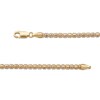 Thumbnail Image 4 of 2.85mm Diamond-Cut Ice Bead Chain Necklace Solid 10K Yellow Gold 20"