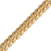 Thumbnail Image 2 of 6.05mm Cuban Curb Chain Bracelet Semi-Solid 10K Yellow Gold 8.5"