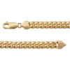 Thumbnail Image 3 of 6.05mm Cuban Curb Chain Bracelet Semi-Solid 10K Yellow Gold 8.5"