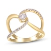 Thumbnail Image 1 of Diamond Split Shank Ring 5/8 ct tw 14K Yellow Gold