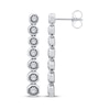 Thumbnail Image 3 of KAY Lab-Grown Diamonds Drop Earrings 1/3 ct tw Sterling Silver