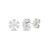 Thumbnail Image 1 of Diamond Flower Stud Earrings 1/3 ct tw 10K White Gold