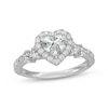 Thumbnail Image 1 of Neil Lane Artistry Heritage Heart-Shaped Lab-Grown Diamond Engagement Ring 1-7/8 ct tw 14K White Gold