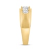 Thumbnail Image 2 of Men's Adore Lab-Grown Diamonds Round-Cut 5-Stone Wedding Band 1 ct tw 10K Yellow Gold