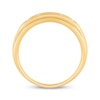 Thumbnail Image 3 of Men's Adore Lab-Grown Diamonds Round-Cut 5-Stone Wedding Band 1 ct tw 10K Yellow Gold