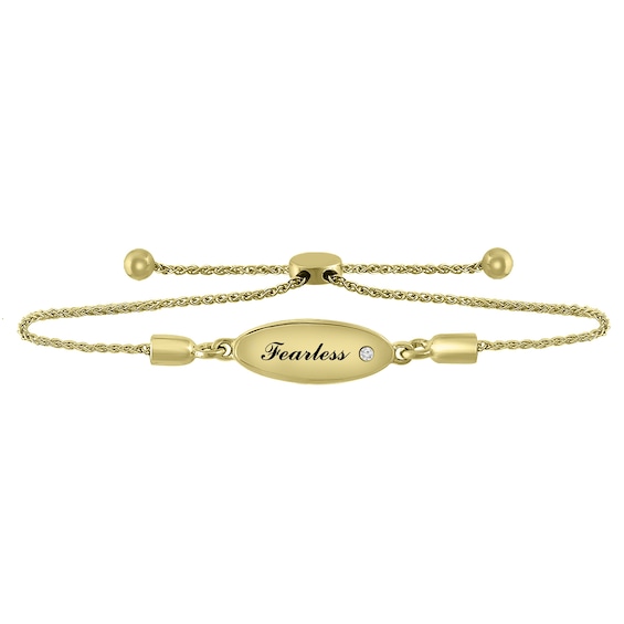 Engravable Bolo Bracelet (1 Line)