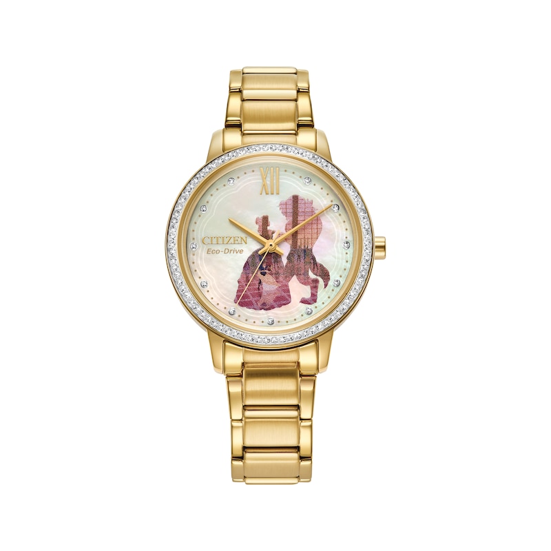 Citizen Disney Beauty & the Beast Women's Watch Boxed Set FE7048-51D