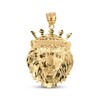 Thumbnail Image 1 of Lion With Crown Charm 10K Yellow Gold
