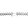 Thumbnail Image 3 of Multi-Diamond Necklace 10 ct tw 14K White Gold 18"