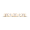 Thumbnail Image 4 of Adore Diamond Geometric Anniversary Ring 1/15 ct tw 10K Yellow Gold