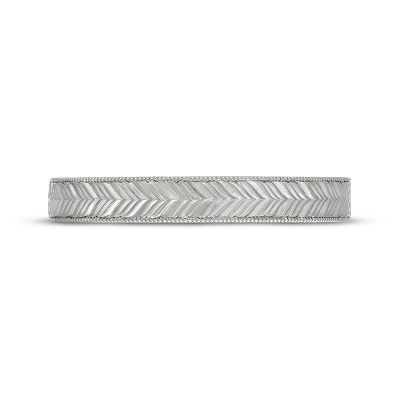 Main Image 3 of Neil Lane Artistry Heritage Lab-Grown Diamond Wedding Band 1/3 ct tw Platinum