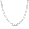 Thumbnail Image 1 of 4.15mm Diamond-Cut Valentino Chain Necklace Solid Sterling Silver 18"