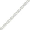 Thumbnail Image 2 of 4.15mm Diamond-Cut Valentino Chain Bracelet Solid Sterling Silver 7.5"