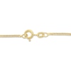 Thumbnail Image 3 of 1.5mm Curb Chain Necklace Solid 10K Yellow Gold 18"