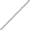 Thumbnail Image 2 of Men's Diamond Hexagon Station Necklace 3/4 ct tw Sterling Silver 24"