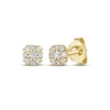 Thumbnail Image 1 of Diamond Composite Stud Earrings 1/5 ct tw 10K Yellow Gold
