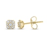 Thumbnail Image 3 of Diamond Composite Stud Earrings 1/5 ct tw 10K Yellow Gold
