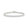 Thumbnail Image 1 of KAY Lab-Grown Diamonds S-Curve Bracelet 1 ct tw Sterling Silver 7"