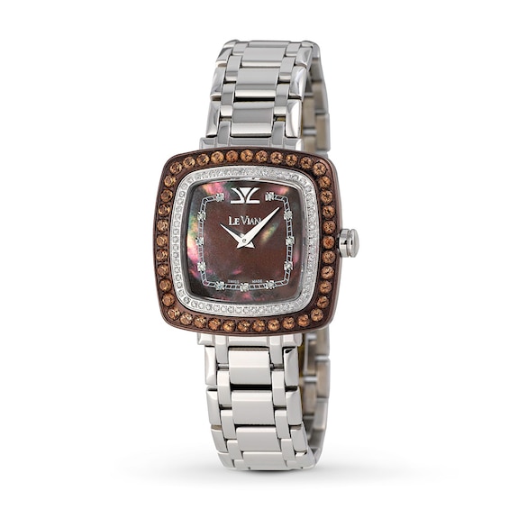 Le Vian Women's Watch with Vanilla Diamonds Womens Watches Shop by Watch Type Watches