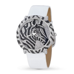 Le Vian Women's Diamond Zebra Watch