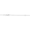 Thumbnail Image 4 of Sculpted Bow Necklace Sterling Silver 18"