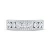 Thumbnail Image 3 of Adore Round-Cut Diamond Anniversary Ring 1/2 ct tw 10K White Gold