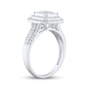 Thumbnail Image 2 of Adore Multi-Diamond Octagon Halo Engagement Ring 1/2 ct tw 10K White Gold