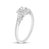 Thumbnail Image 2 of Adore Round-Cut Diamond Engagement Ring 1/5 ct tw 10K White Gold