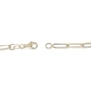 Thumbnail Image 3 of 3.2mm Paperclip Chain Bracelet Hollow 10K Yellow Gold 7.25"
