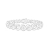 Thumbnail Image 1 of KAY Lab-Grown Diamonds S-Link Bracelet 5 ct tw 10K White Gold 7"