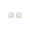 Thumbnail Image 2 of KAY Lab-Grown Diamonds Round-Cut Solitaire Stud Earrings 1-3/8 ct tw 10K Yellow Gold (F/SI2)