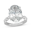 Thumbnail Image 1 of Neil Lane Artistry Oval-Cut Lab-Grown Diamond Engagement Ring 10 ct tw 14K White Gold