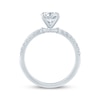 Thumbnail Image 3 of KAY Bow Collection Round-Cut Lab-Grown Diamond Engagement Ring 1-1/4 ct tw 14K White Gold