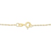 Thumbnail Image 2 of 1mm Twisted Box Chain Necklace Solid 14K Yellow Gold 18"