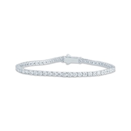 KAY Lab-Grown Diamonds Tennis Bracelet 5 ct tw 10K White Gold 7"