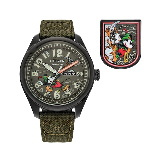 Citizen Disney Mickey Mouse Alpine Climber Men's Watch Set AW0148-47W
