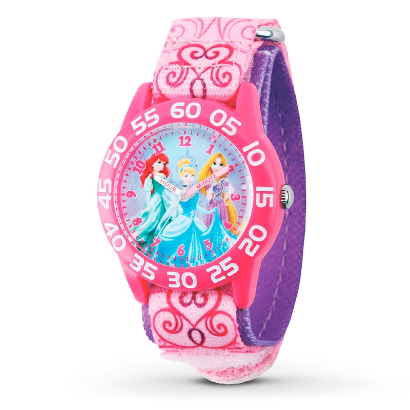 Disney Kids' Watch Princesses Time Teacher XWA5113