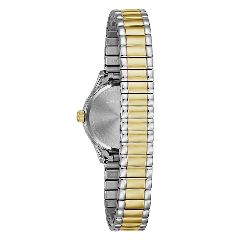 Caravelle by Bulova Traditional Women's Two-Tone Stainless Steel Watch 45L177
