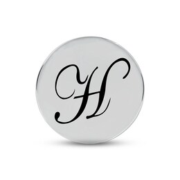 Smart Watch Charms by KAY Script H Initial Sterling Silver