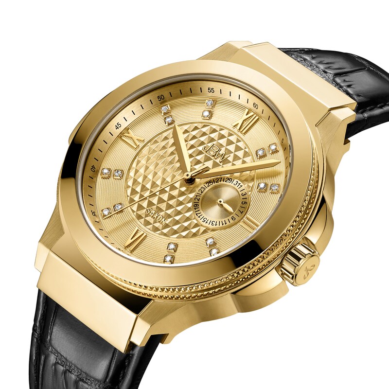 Main Image 2 of Men's JBW Saxon 48 Watch J6373C