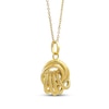Thumbnail Image 2 of Knot Necklace Hollow 14K Yellow Gold 18"