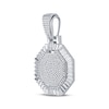Thumbnail Image 2 of KAY Lab-Grown Diamonds Men's Octagon Charm 1 ct tw Sterling Silver