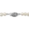 Thumbnail Image 3 of Cultured Pearl Graduated Strand Necklace Sterling Silver 38"