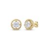 Thumbnail Image 1 of KAY Lab-Grown Diamonds Round-Cut Solitaire Stud Earrings 1 ct tw 10K Yellow Gold (F/VS2)
