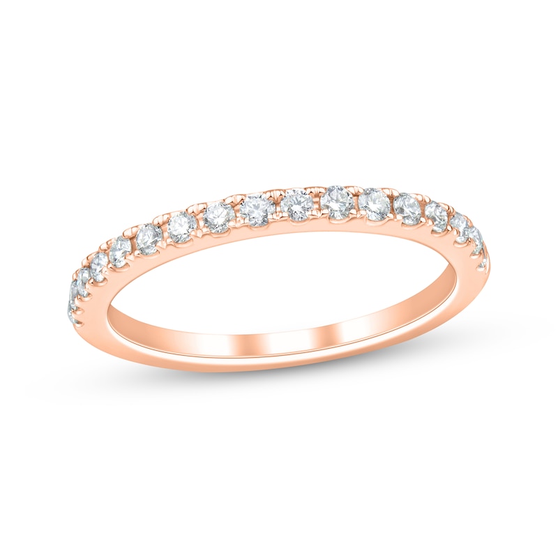 Main Image 1 of Adore Lab-Grown Diamonds Wedding Band 1/3 ct tw 14K Rose Gold